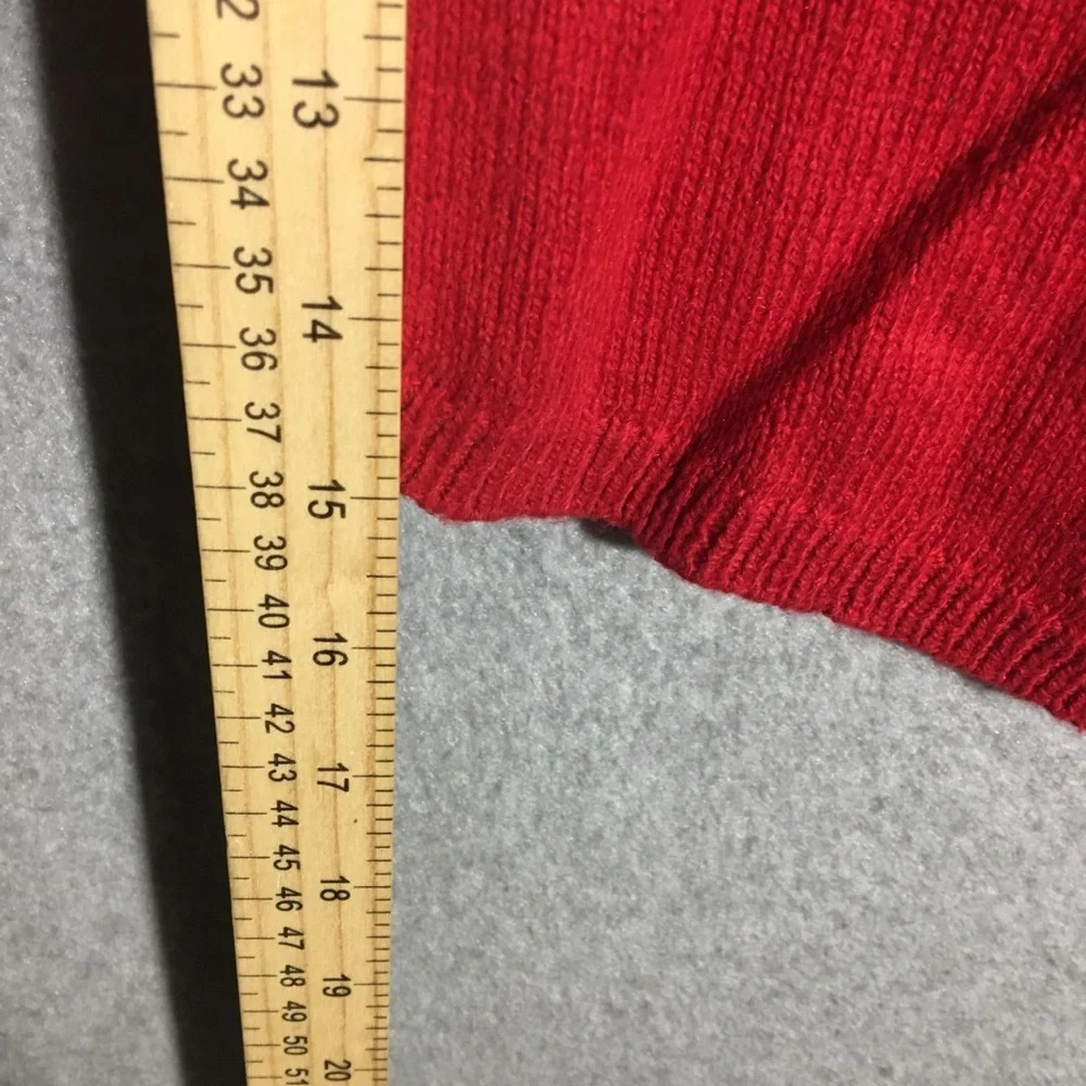 Womens J Jill Sweater Turtleneck Holiday Christmas Party Casual Winter Fall - Picture 4 of 5